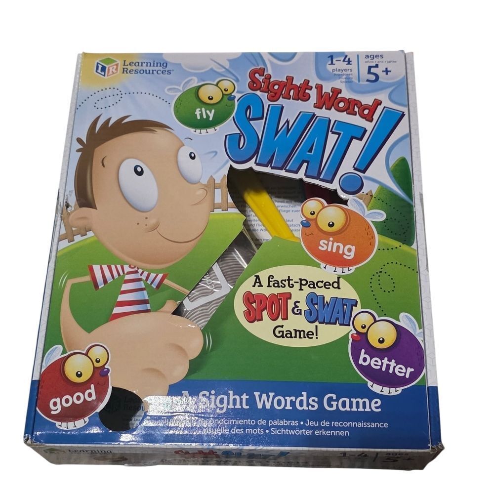 Learning Resources Sight Word Swat Game